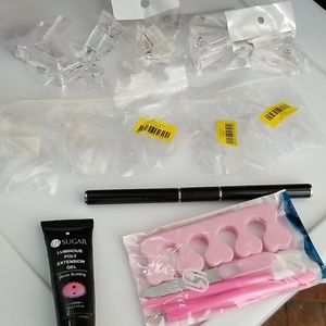 Nail extension gel set